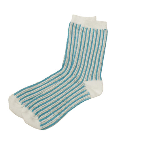 ストライプジャガードソックス